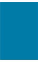 Journal Cerulean Color Simple Plain Cerulean