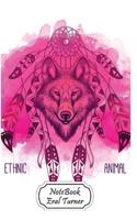 Notebook Journal Dot-Grid, Graph, Lined, Blank No Lined: Ethnic Animal: Small Pocket Notebook Journal Diary, 120 Pages, 5.5- X 8.5- (Blank Notebook Jo