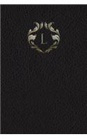 Monogram "L" Any Day Planner Journal