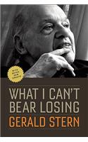 What I Can't Bear Losing