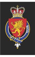 Batel: Batel Coat of Arms and Family Crest Notebook Journal (6 x 9 - 100 pages)