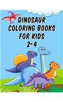 Dinosaur Coloring Books For Kids 2-4