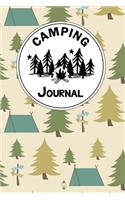 Camping Journal: A Camper Logbook Diary to Keep Track Of Memories with Families and Friends. Road Trip Planner, Glamping Keepsake, Retirement RV Gift for RVing and R