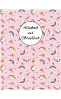 Unicorn Notebook and Sketchbook