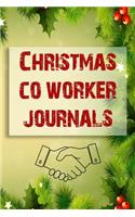 Christmas Co worker Journals