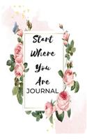 Start Where You Are