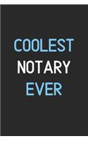 Coolest Notary Ever: Lined Journal, 120 Pages, 6 x 9, Funny Notary Notebook Gift Idea, Black Matte Finish (Coolest Notary Ever Journal)