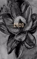 2020: Black Lotus 2020 Custom Design Planner Dated Journal Notebook Organizer Gift - Daily Weekly Monthly Annual Activities Calendars Notes To Do Lists - 