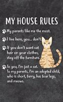 My House Rules Notebook Journal