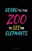 Going To The Zoo To See The Elephants: Menu Planner