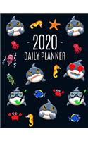 Shark Daily Planner 2020