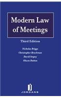 Modern Law of Meetings