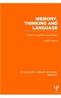 Memory, Thinking and Language (PLE