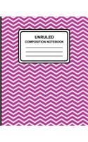 Unruled Composition Notebook