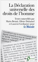 Declaration Univ Des Droit: (A40854 Folio Actuel)