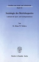 Soziologie Des Betriebssportes