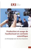 Production Et Usage de Laudiovisuel En Contexte Scientifique: (Omn.Univ.Europ.)