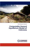 Computable General Equilibrium Model of Indonesia