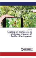 Studies on protease and chitinase enzymes of Bacillus thuringiensis