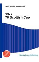 1977 78 Scottish Cup: (English)