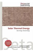 Solar Thermal Energy: (English)