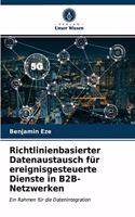 Richtlinienbasierter Datenaustausch für ereignisgesteuerte Dienste in B2B-Netzwerken