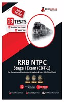 RRB NTPC Stage 1 (CBT-1) Exam 2024 (English Edition) - 10 Mock Tests and 3 Previous Year Papers (1300 Solved MCQ Questions) with Free Access to Online Tests