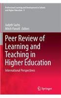 Peer Review of Learning and Teaching in Higher Education