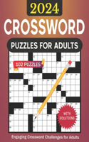 2024 Crossword Puzzles for Adults with Solutions