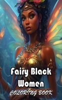 Fairy Black Women Coloring Book