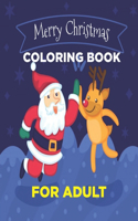 Merry Christmas Coloring Book for Adults: : Christmas Coloring Book for Adults Relaxation (Niha Printing Press Coloring Books)