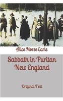 Sabbath in Puritan New England: Original Text