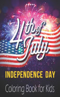 4th of July Independence Day Coloring Book for Kids