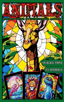 Mosaic Animals Color by Number for Adults