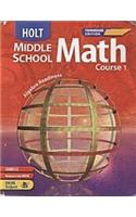 Holt Mathematics Tennessee: Student Edition Course 1 2005