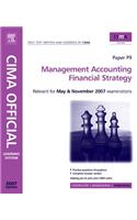 Cima Learning System 2007 Management Accounting - Financial Strategy