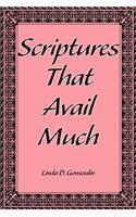 Scriptures That Avail Much