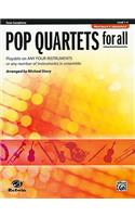 Pop Quartets for All: Tenor Saxophone: Level 1-4