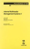 Internet Multimedia Management Systems V