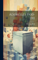Addresses 1900-1911