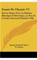 Essais De Chymie V2