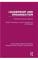 Leadership and Organization (RLE: Organizations)