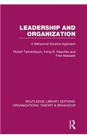 Leadership and Organization (Rle: Organizations)