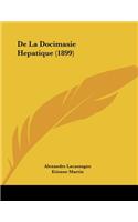 De La Docimasie Hepatique (1899)