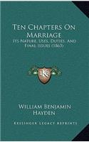 Ten Chapters On Marriage