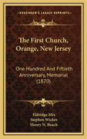 The First Church, Orange, New Jersey