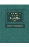 Commentario Alle Pandette, Part 5
