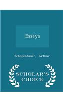 Essays - Scholar's Choice Edition: (English)