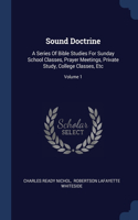 Sound Doctrine