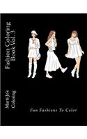 Fashion Coloring Book Vol. 3